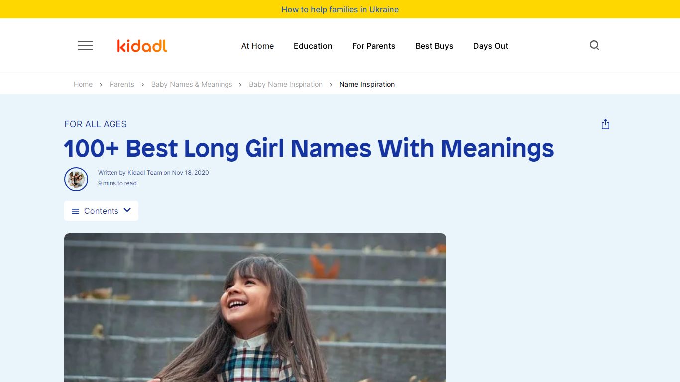 100+ Best Long Girl Names With Meanings - Kidadl